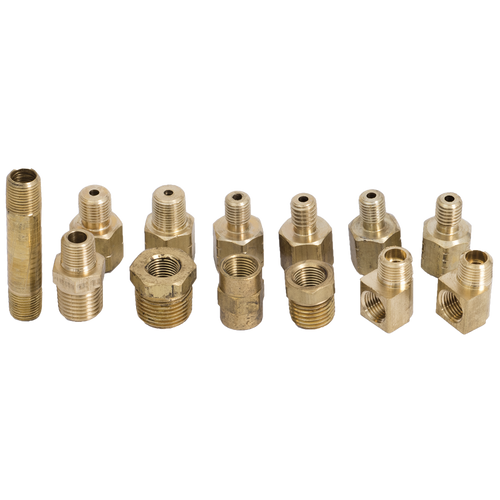 11 Pc. Oil Pressure Tester Adapter Kit (fits H3041)  H3041D