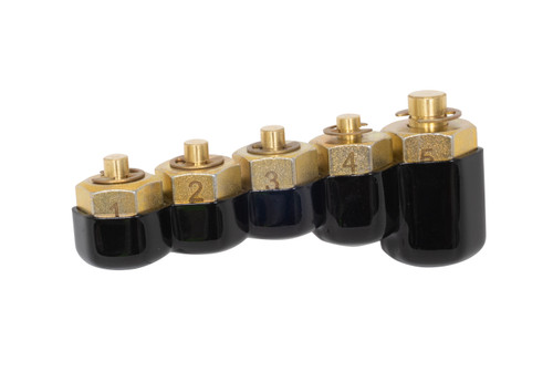 5 Pc. Injector Rail Fuel Line Cap Set   10810