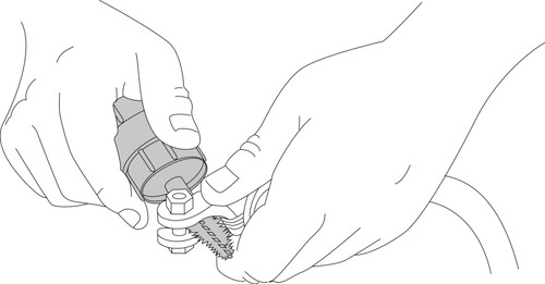 Battery Brush   11120