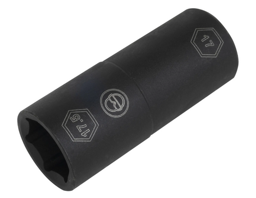 1/2" Drive x 17mm/17.5mm 6 Point Socket (for 12950)   12990