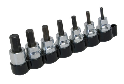 7 Pc. 3/8" Drive Hex Bit Socket Set   13600