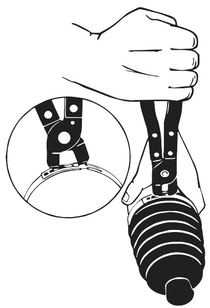 CV Boot Clamp Pliers w/o Ears   30500
