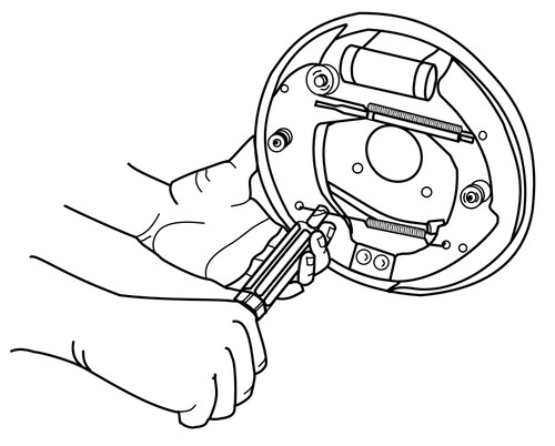 Heavy Duty Brake Spring Tool   44800