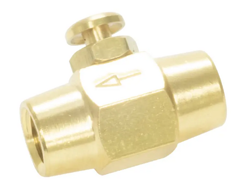 Brass Button Valve (for 60800)   60840