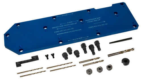 Ford 4.6L/5.4L/6.8L Drill Template Manifold Set   71600