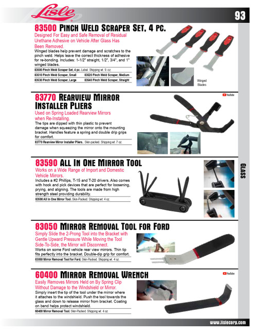Medium Pinch Weld Scraper   83520
