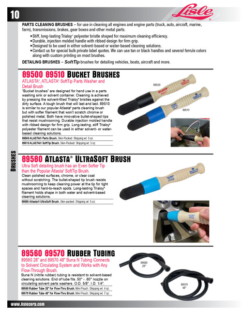 28" Rubber Tube for Flow-Thru Brush   89560