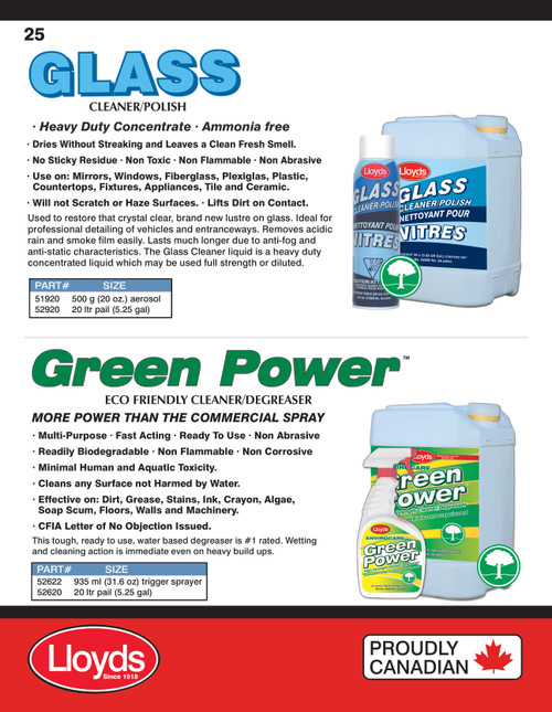 Glass Cleaner / Polish 500g Aerosol  51920