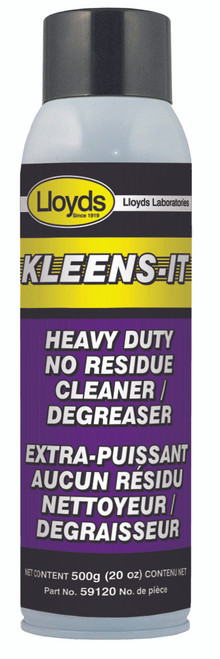 Kleens-It Industrial No Residue Cleaner/Degreaser 500g Aerosol  59120