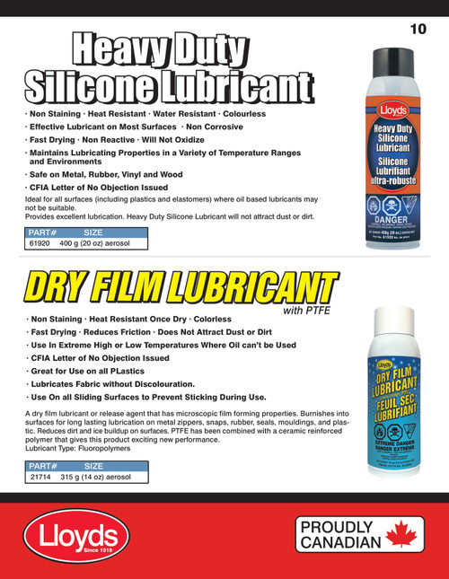 Silicone Lubricant - Multi Purpose 400g Aerosol  61920
