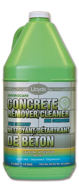 Concrete Remover & Cleaner 4L Jug  82104