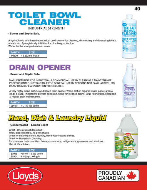 Drain Opener 1L Bottle  99550
