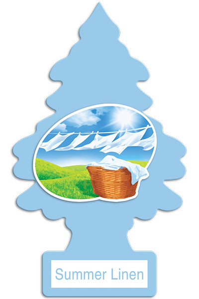 12 Pack - Regular Strength Summer Linen Air Freshener   U1P-10574