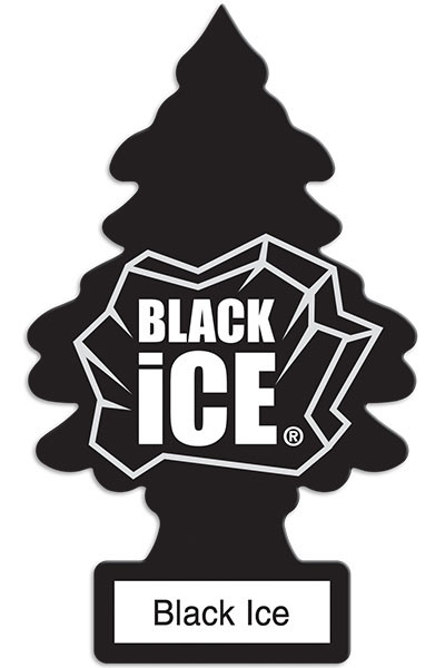 12 Pack - Regular Strength Black Ice Air Freshener   U1P-10155