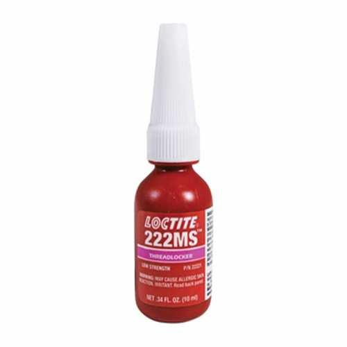 222MS Low Strength Threadlocker 50ml Bottle  135334