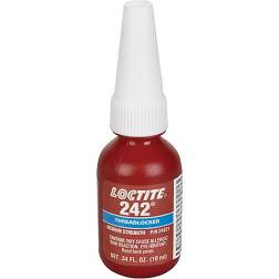 242 Blue Medium Strength Threadlocker 10ml Bottle  135354