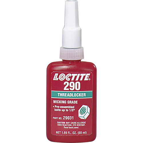 290 Green Medium Strength Wicking Grade Threadlocker 50ml Bottle  135392