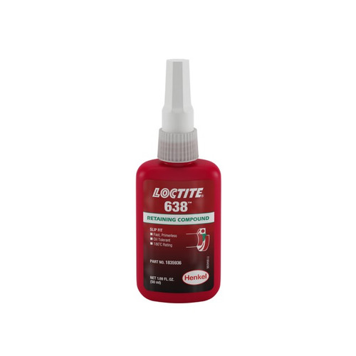 638 Retaining Compound Slip Fit 50ml Bottle  1835936