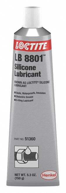 LB 8801 Food Grade Silicone Lubricant 5.3oz. Tube  234317
