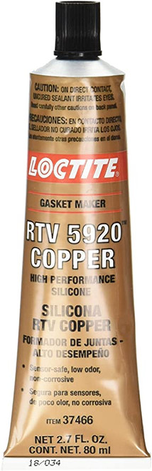 SI 5920 Copper High Performance Silicone 80ml Tube  545498