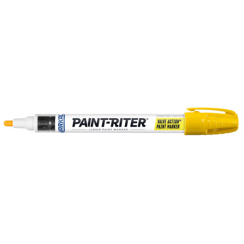 12 Pc. Paint-Riter® Valve Action® Liquid Paint Marker - Yellow   96821