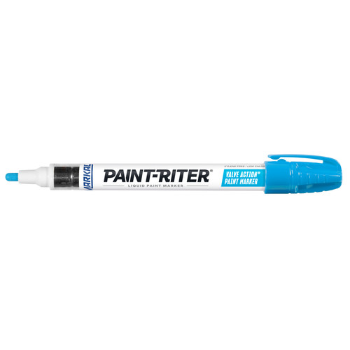 12 Pc. Paint-Riter® Valve Action® Liquid Paint Marker - Light Blue   96835