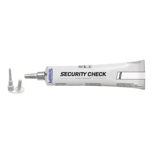 Security Check Paint Marker - White   96668
