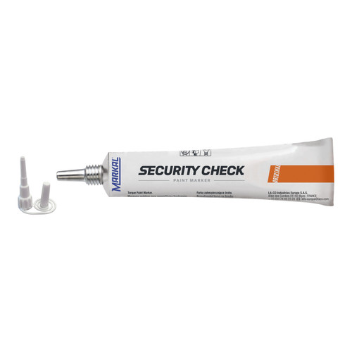 Security Check Paint Marker - Orange   96674