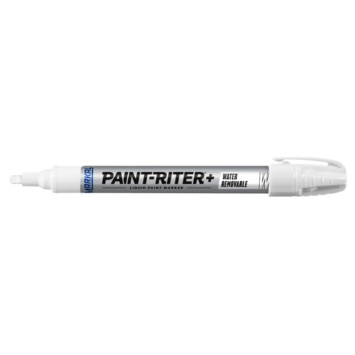 12 Pc. Paint-Riter®+ Water Removable Liquid Paint Marker - White   97030