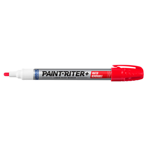 12 Pc. Paint-Riter®+ Water Removable Liquid Paint Marker - Red   97032