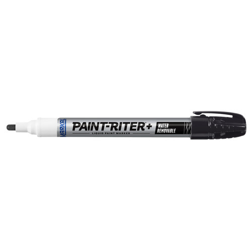 12 Pc. Paint-Riter®+ Water Removable Liquid Paint Marker - Black   97033
