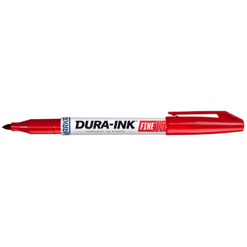 12 Pc. DURA-INK® Fine Permanent Ink Marker - Red   96022