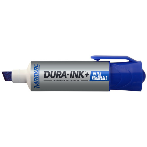 12 Pc. DURA-INK®+ Water Removable Washable Ink Marker - Blue   96302