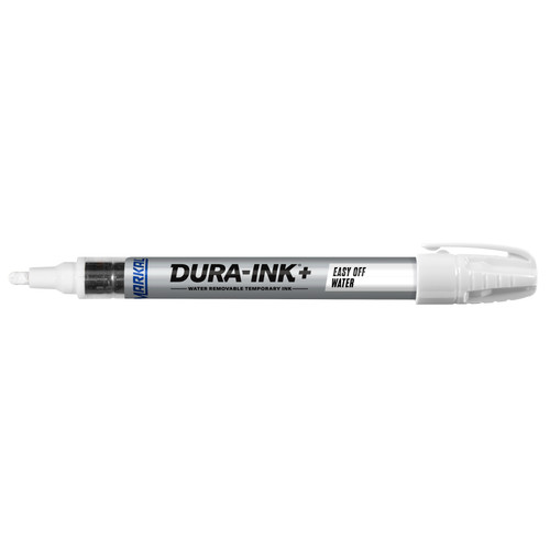 48 Pc. DURA-INK®+ Easy Off Water Removable Ink Marker - White   96310