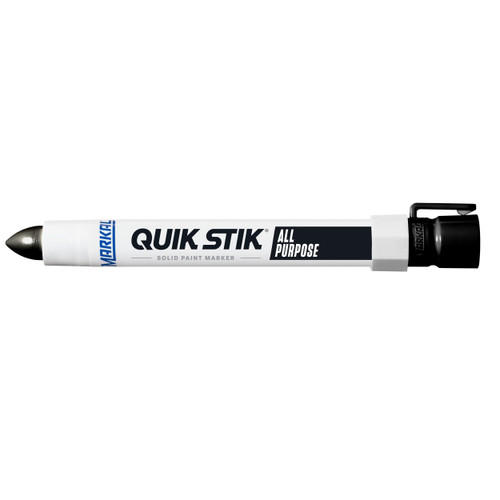 12 Pc. Quik Stik® All Purpose Solid Paint Marker - Black   61050