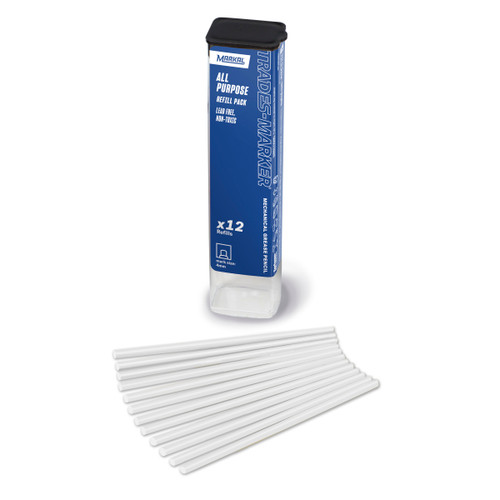 12 Pc. Trades-Marker® All Purpose Refill Pack - White   96240