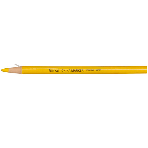 12 Pc. China Marker Grease Pencil - Yellow   96011