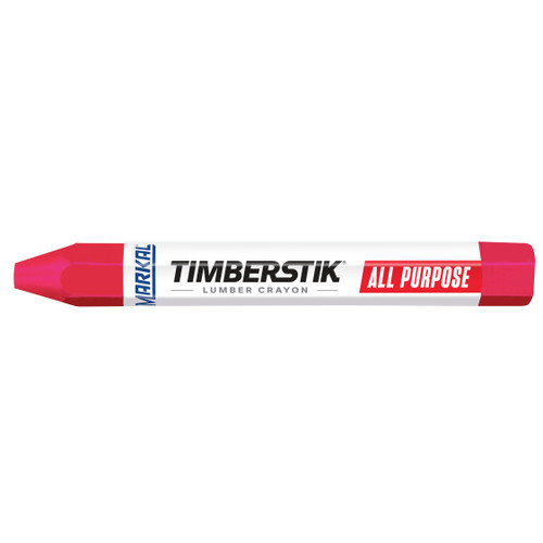 12 Pc. Timberstik® All Purpose Lumber Crayon - Red   80352