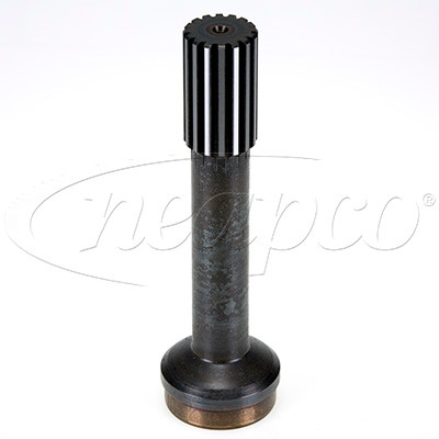 1.750" 16 Spline - 3.500" x .095" Round - Wing Bearing Stub Shaft  6-61747