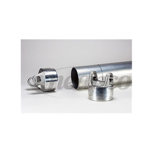 3.500" x .114" Round - Spicer® 1350 Unwelded Aluminum Drive Shaft Assembly  A135-6200-3.5