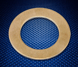 1-3/8 x 1-15/16 x 1/8" Oil-Impregnated Sintered Bronze Thrust Bearing  ST-4462-4