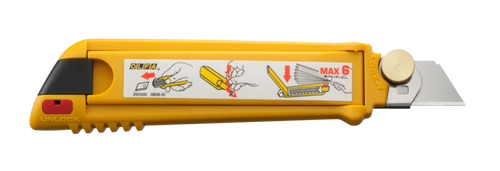 PL-1 Pro-Load® 18mm Multi-Blade Auto Load Utility Knife w/ LB Snap Blade   5021