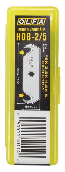 5 Pc. HOB-2/5 Dual Edge Hook Safety Blade   9617