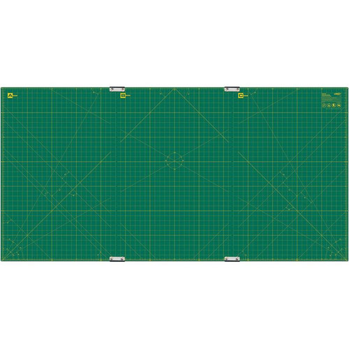 RM-CLIPS/3 Self Healing Rotary Cutting Mat Set w/ 3 Mats & Clips to Form 35 x 70" Continous Grid   9894