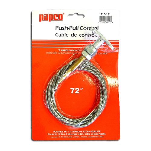 72" Push-Pull (T) Handle Heavy Duty Locking Assembly   310-181