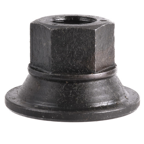 9/16"-18 Black Flanged Flat Wheel Nut 10 Pc.   558-127