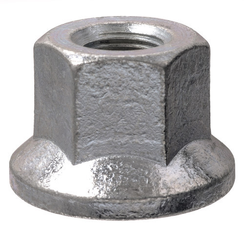 5/8"-18 Zinc Plated Flanged Flat Wheel Nut 10 Pc.   558-057
