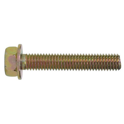 M5-.80 x 25mm Grade 8.8 Zinc Plated Hex Head Cap Screw w/ Captive Washer 40 Pc.   615-460