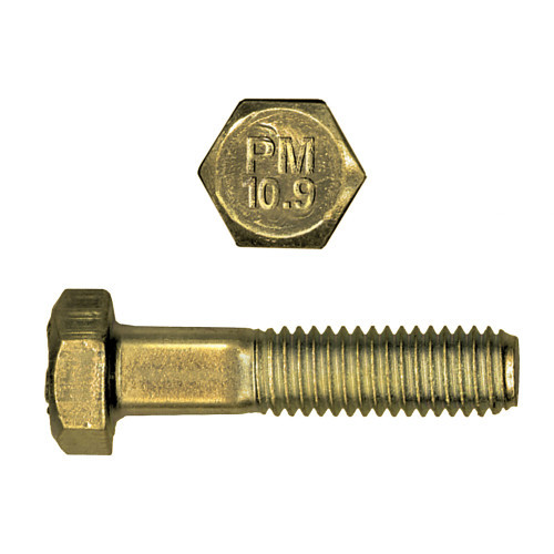 M14-2.00 x 120mm Grade 10.9 Zinc Plated Hex Head Cap Screw 25 Pc.   613-452