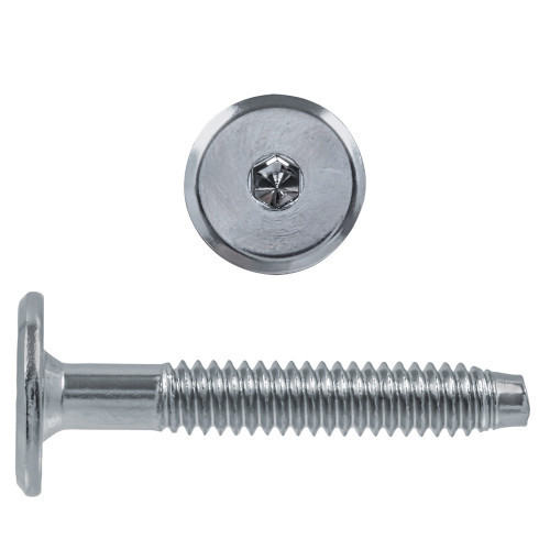 1/4"-20 x 2" UNC Nickel Plated Connector Bolt 25 Pc.   222-875